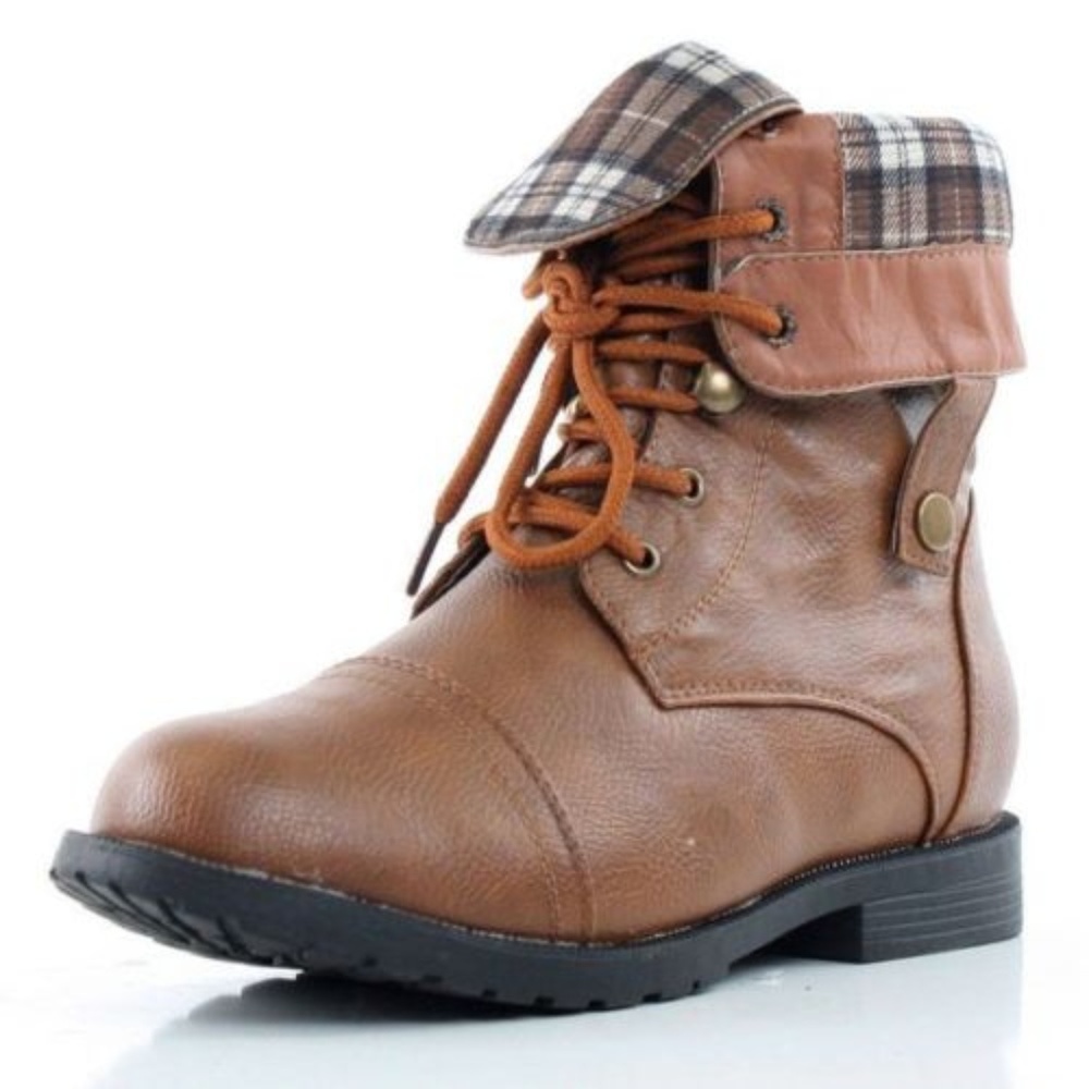 West Blvd Lagos combat Boot Tan NEW